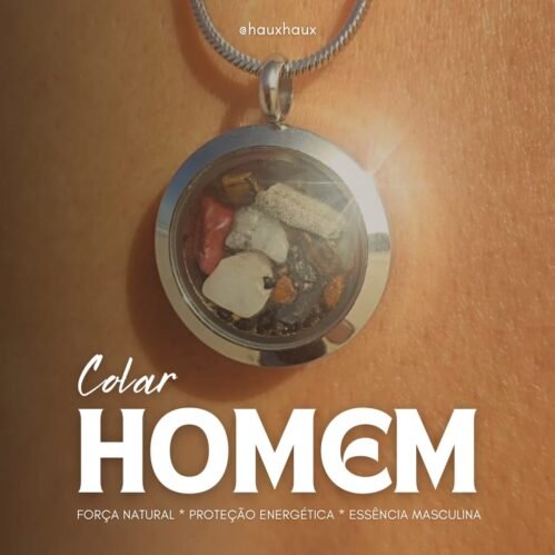 Haux Haux Colar do Homem